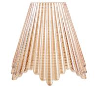 IMIKEYA -jour Facile à Nettoyer en Verre Finition Sophistiquée de Forme Conique Adapté pour Lampe de Table un Intérieur Maison Élégant