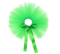 IMIKEYA Jupe Tutu Verte pour Chien - Costume Festif Irlandais De Saint Patrick - Vêtements pour Animaux De Compagnie Jupe en Maille Légère pour Fête Et Célébration