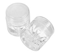 IMIKEYA Kit de 10 Flacons Vides de Poudre Correctrice en Plastique et Verre, et Facile à Transporter, pour Voyage ou Présent