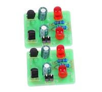 IMIKEYA Kit De 2 Lampes Clignotantes De Soudage Kit De Formation À La Soudure Kit D'Apprentissage Soudure Kit De Soudure Pour Débutants Kit De Soudure Électronique Kit De