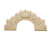 IMIKEYA Kit de Construction Pont en Arc en Bois pour Garçon et Filles Jouet Éducatif DIY Projet Scientifique 1 Ensemble Jouet d'Assemblage Activité Manuelle