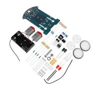 IMIKEYA Kit de Soudure pour Voiture Intelligente DIY Suivi de Ligne Noir et Blanc, Assemblage Facile, Matériaux Métal et Plastique Robustes, Éducation Stem et Projets Électroniques