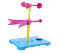 IMIKEYA Kit Éducatif de Girouette Plastique pour Indicateur de Direction Du Vent Diy Scientifique Stem pour Apprentissage Ludique Du Vent et Météo Couleur Aléatoire
