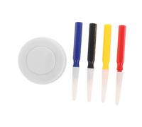 IMIKEYA Kit Outil Précision pour Réparation Montres et Horloges Stylo Huileur à Aiguille pour Application Contrôlée Ensemble Entretien Montre Délicate Professionnel