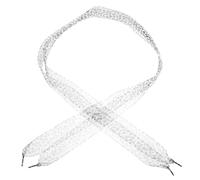 IMIKEYA Lacets Larges Confortables en Polyester 4cm Imprimés Léopard Résistants Déformation pour Baskets et Adaptés aux Sorties Décontractées et Sportives