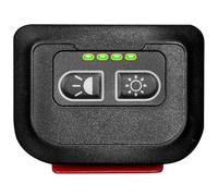 IMIKEYA Lampe Frontale LED Rechargeable Noire Multi-gear et Design Isolant pour Éclairage Nocturne Pêche et Activités de Plein Air Longue Autonomie