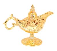 IMIKEYA Lampe Magique Elfe Rétro en Alliage Doré Petit Format 11,7x4,3x7,5 Cm Décoration de Bureau et Banquet Vintage Ornement Décoratif pour Maison