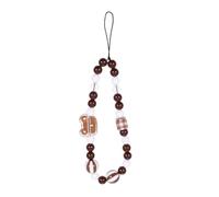 IMIKEYA Lanière pour Téléphone Motif Ours en Perles en Plastique, Chaîne Anti-perte Portable, Installation Pratique et Design Élégant pour Accessoires Mobiles