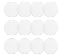 IMIKEYA Lentilles Convexes Outil Pédagogique Scientifique Lot de 12 en Acrylique Transparentes Facile à Utiliser pour Expériences Physiques pour Enseignement Scolaire