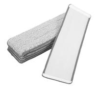 IMIKEYA Lingettes de Rechange en Lavable et Réutilisable pour Balai Plat 6pcs Nettoyage Profond pour Sols Humides et Secs, pour Ménage et Difficiles