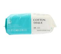 IMIKEYA Lingettes Nettoyantes Visage en Coton 100% Naturel Paquet Extractible 50 Pièces Tissu Doux et Absorbant Lingettes Démaquillantes Pratiques Soin Quotidien Voyages