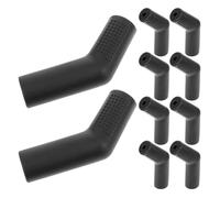 IMIKEYA Lot de 10 Protège-sélecteurs de Vitesse Moto en Caoutchouc Antidérapant Noir Cache Levier de Vitesse Résistant aux UV Protection Chaussures Accessoires pour Changement