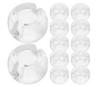 IMIKEYA Lot de 12 Butées de Chaîne Perlé en Pom pour Stores Verticaux, Accessoires de Remplacement pour Créer Un Drapé de Rideau Net, pour Stores Aveugles