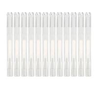 IMIKEYA Lot de 15 Stylos Cosmétiques Transparents 3ml Réutilisables en Pp pour Huile à Ongles et Gloss à Lèvres, Faciles à Nettoyer, pour Usage Professionnel et Personnel