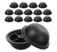 IMIKEYA Lot de 16 Pieds de Rechange en Plastique pour Valises et Bagages Kit de Réparation Vis Pieds Stabilisateurs Anti-Usure pour Fond de Valise Accessoires Polyvalents pour Paquet