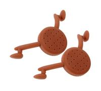 IMIKEYA Lot de 2 Appareils de Lifting du Visage en Silicone Marron Tonifiant Muscles du Sourire Dispositif D'amélioration Portable et Doux Peau pour Exercices Faciaux et Beauté Naturelle