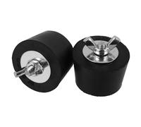 IMIKEYA Lot de 2 Bouchons D'hivernage pour Piscine en PVC 38 Mm, Bouchons D'expansion Résistants en Acier Inoxydable pour Protection Hivernale, Accessoires Polyvalents pour Tuyaux