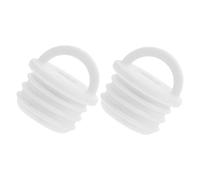 IMIKEYA Lot De 2 Bouchons En Caoutchouc Blanc Pour Seau à Serpillière, Diamètre 20 Mm, Bouchon De Bac à Eau Étanche, Accessoires De Remplacement Pour Gestion Du Débit D'eau En Maison Et Bureau
