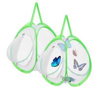 IMIKEYA Lot De 2 Cages À en Maille pour À Main Kit D'Habitat pour Enclos pour D'Intérieur Kit Chenilles Et