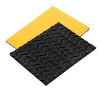 IMIKEYA Lot de 2 Coussinets Adhésifs Noirs Anti-Usure et Antidérapants pour Semelles de Chaussures Protection Amortissante Bruit Adaptés aux Baskets et Talons Hauts Autocollants pour