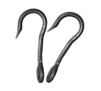 IMIKEYA Lot de 2 Crochets Robustes en Fer Suspendre, Crochets de Jardinage Polyvalents, Accessoire Pratique pour Levage et Fixation en Extérieur, Matériel de Jardin Solide et Résistant