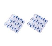 IMIKEYA Lot De 2 Housses De Rangement Pour Réfrigérateur Pochettes En Peva Motif Baleine Facile À Nettoyer Couleur Aléatoire