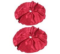 IMIKEYA Lot de 2 Housses Rouges pour Chauffe-Moxa 38 CM Ceinture Élastique Housses en Tissu Isolantes pour Thermothérapie sans Fumée Protection Anti-Poussière pour Appareil de