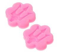 IMIKEYA Lot de 2 Moules en Silicone de Trident pour Décoration de Gâteau, Résistant Froid, Design Peu Encombrant, pour Pâtisserie et Création de Bonbons