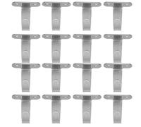 IMIKEYA Lot de 20 crochets de plafond : support pour jardinière, hamac ou balançoire en acier inoxydable, idéal pour la décoration de la maison, des fêtes et des plantes.