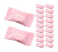 IMIKEYA Lot de 20 Serviettes Compressées Jetables en Pur Coton Format Voyage Portable Douce et Absorbante pour Visage Mains et Camping Lingettes Multifonctions pour Déplacements et