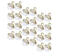 IMIKEYA Lot de 24 Boîtes à Bonbons en Forme de Colombe, Style Européen, Couleur Or, Coffrets Romantiques pour Fêtes et Anniversaires, Emballage Présent Pratique et Décoratif