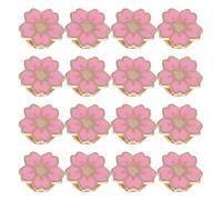IMIKEYA Lot de 24 Broches à Bijoux de Petite Fleur de Cerisier, Émaillées Rose, Légères et Décoratives, Épingles à Badge pour Vêtements Féminins, Accessoires Mode pour Uniformes et Tenues