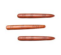 IMIKEYA Lot de 3 Bâtonnets D’Acupression en Bois Stylo à Points D’Acupuncture Manuel Taille Moyenne Surface Lisse pour Massage Corporel Stimulation des Points D’Acupression et
