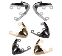 IMIKEYA Lot de 3 Paires de Protections pour Talons Hauts en Métal Taille 13 Embouts Antidérapants pour Chaussures de Sécurité Protège-Orteils Discrets pour Bottes de Travail et Usage