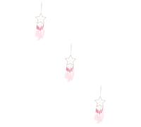 IMIKEYA Lot De 3 Pendentifs Attrape-rêves En Macramé À Suspendre Au Mur