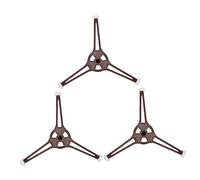 IMIKEYA Lot de 3 Supports de Platine pour Micro-Ondes, Plastique Résistant à L’Usure, Remplacement Pratique pour Plateau Tournant, pour Four