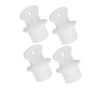 IMIKEYA Lot de 4 Bouchons en Caoutchouc Étanches pour Bouillottes Joint 20 MM Accessoires de Remplacement pour Poche d'Eau Chaude Usage Domestique et Voyage