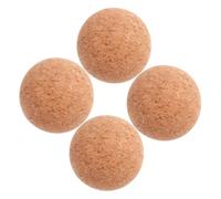 IMIKEYA Lot De 4 Bouchons Ronds En Pour Bouteilles En Verre Bouchons Décoratifs En Liège Massif Kaki
