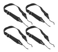 IMIKEYA Lot de 4 Cordons de Lunettes Élastiques Noirs Réglables Fonction Antidérapante pour Sports et Activités Support Pratique et Sécurisé pour Lunettes