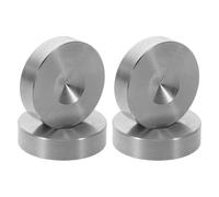 IMIKEYA Lot de 4 Pointes Anti-Vibrations pour Haut-parleurs en Acier Inoxydable 23,5 Mm X 7 Mm, Coussinets Isolants pour Amplificateurs et Caissons de Basses, Patins Amortisseurs Audio