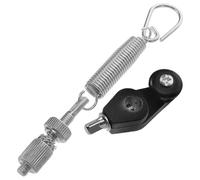 IMIKEYA Lot de 4 ressorts de pédale de grosse caisse avec tendeur de came à ressort haute tension en métal pour tambour de percussion pour remplacement unique