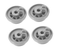 IMIKEYA Lot De 4 Roulettes De Rechange Pour Panier Inférieur De Lave-vaisselle Matériau Résistant Compatible Avec Marques Majeures Installation Facile Roues Larges Stables Pour Panier Lave