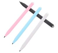 IMIKEYA Lot de 4 Set de Stylets Universels pour Tablette d'Écriture LCD Stylets de Remplacement Légers et Précis en Plastique Compatible Tablette Graphique pour Dessin et Écriture