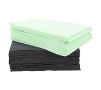 IMIKEYA Lot De 40 Nappes à Tatouages Jetables Triple Couche Absorbantes Noir Et Vert Tapis D’absorption D’eau Professionnel Pour Table De Tatouage Usage Pratique Santé Artistes Et Professionnels