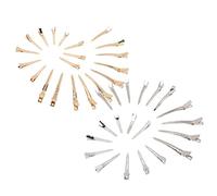 IMIKEYA Lot de 40 Pinces à Cheveux en - Pinces Alligator pour Coiffure et Salon Résistantes et Accessoires de Cheveux pour