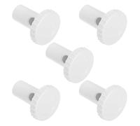 IMIKEYA Lot de 5 Bouchons de Vidange en Plastique pour Réfrigérateur Bouchons à Vis Étanches de 4 CM de Hauteur Pièces de Rechange Compatibles pour Congélateur et Glacière Prévention