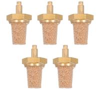 IMIKEYA Lot De 5 Buses Filtrantes En Cuivre Pur M5 Pour Machine À Brouillard Accessoires Pour Machine À Brouillard Silencieux D’Air Universel Réducteur De Bruit Pour Scène Et Sono