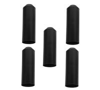 IMIKEYA Lot De 5 Capuchons Thermorétractables Embouts Résistants Aux Intempéries Gaine Thermorétractable Capuchon D'Étanchéité Pour Fil Métallique Embout De Tige En Fer