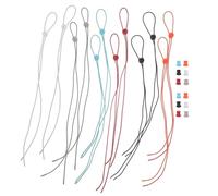 IMIKEYA Lot de 6 Paires de Lacets Paresseux Élastiques Multicolores Taille Unique Lacets Extensibles pour Baskets Accessoires de Chaussures sans Nouage Adaptés à la Maison Activités