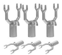 IMIKEYA Lot de 6 Supports de Branches d'arbre Fruitier en Alliage d'Aluminium Piquets de Jardin Résistants Légers et Compacts pour Soutien de Branches et Maintien D’Arbres Penchés en